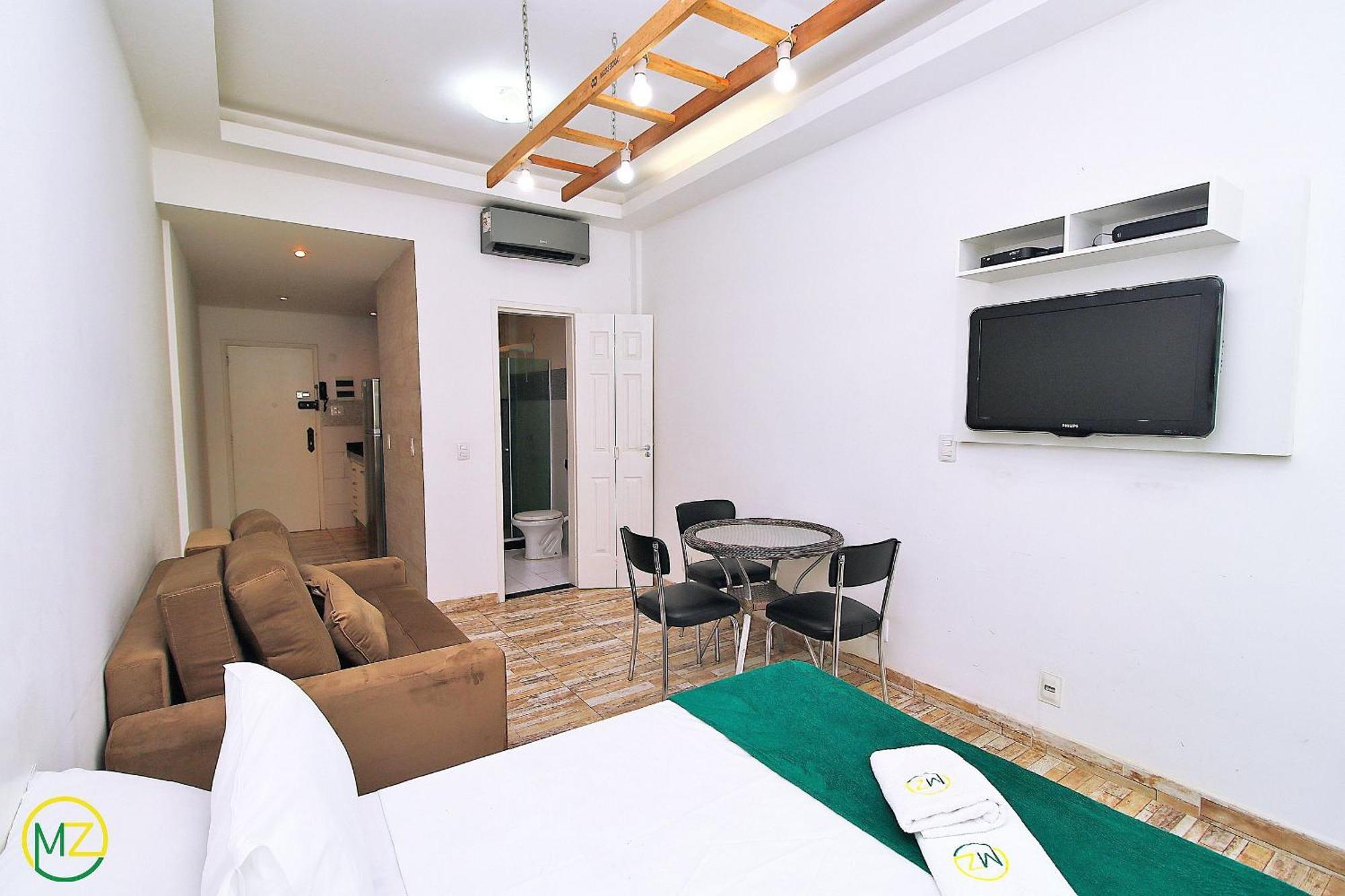 Studio Para 4 Pessoas Com Vista Mar Em Copacabana Rio de Janeiro Exterior foto