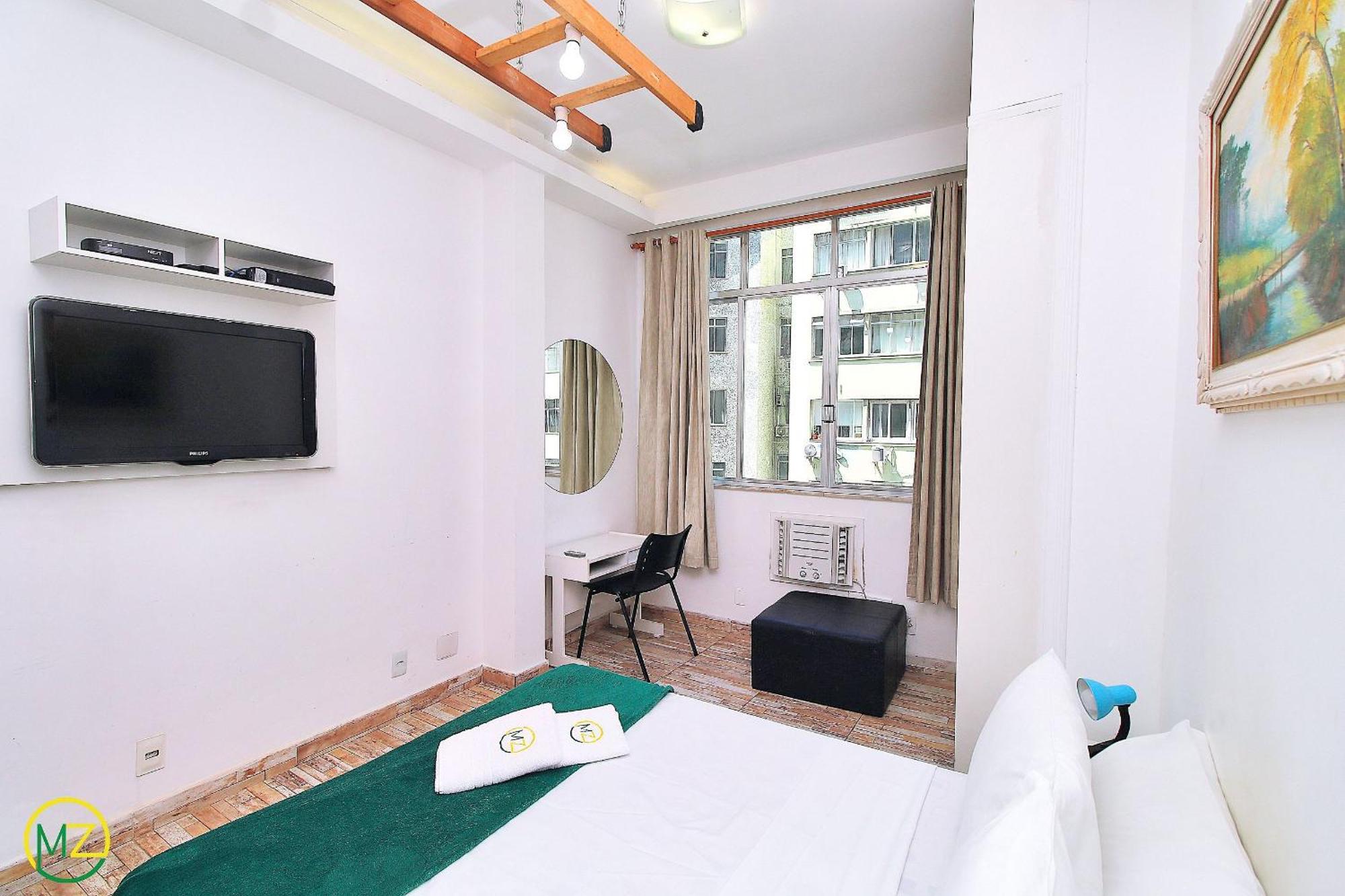 Studio Para 4 Pessoas Com Vista Mar Em Copacabana Rio de Janeiro Exterior foto