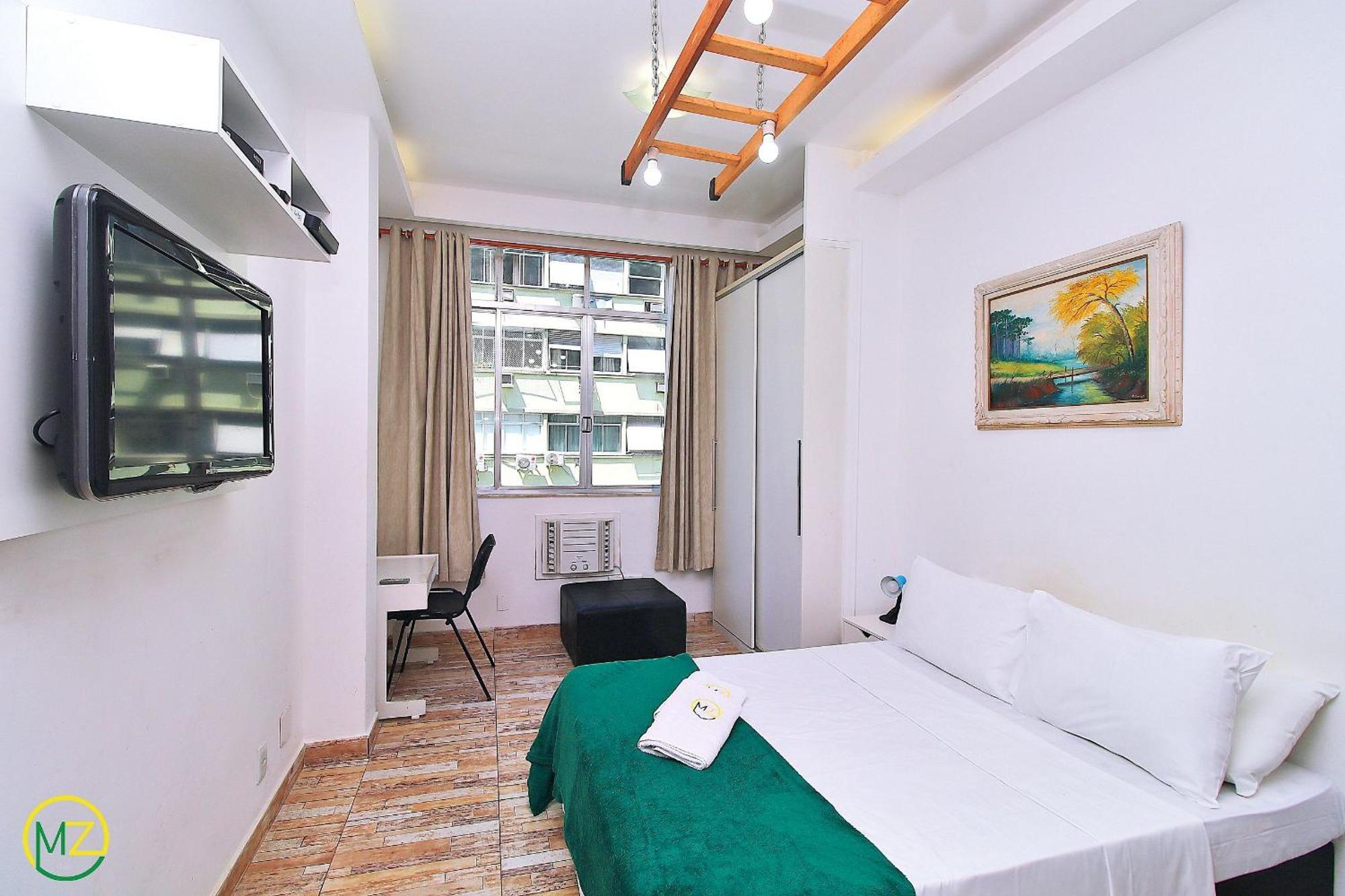 Studio Para 4 Pessoas Com Vista Mar Em Copacabana Rio de Janeiro Exterior foto